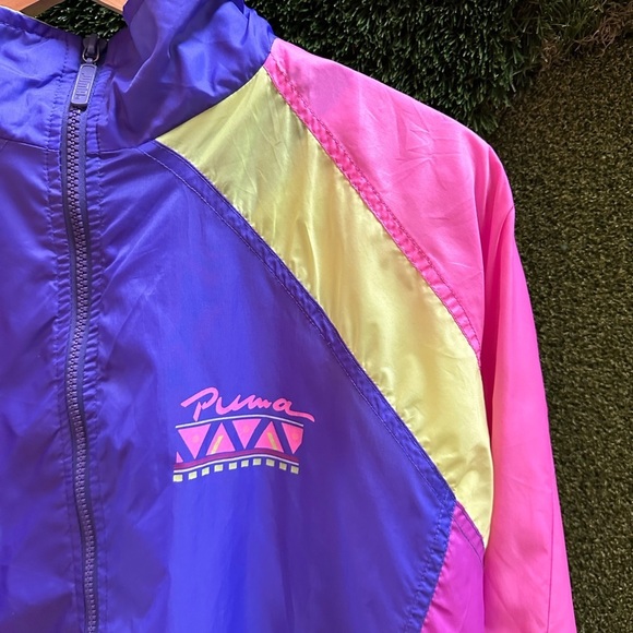 Vintage Puma Zip-up Light Jacket Small - Picture 4 of 6